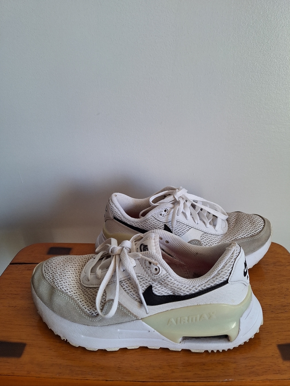 Size 7.5 - Nike Air Max SYSTM White Pure Platinum - Picture 9 of 9